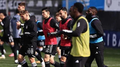 Beşiktaş, Gaziantep FK maçı hazırlıklarını sürdürdü