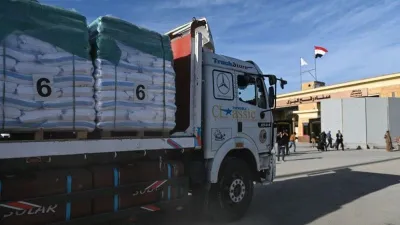 897 insani yardım tırı Gazze'ye girdi