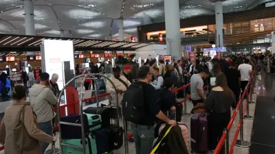 İstanbul Havalimanı'nda bayram hareketliliği başladı