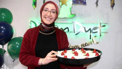 Bu da güllaçın ballı olanı