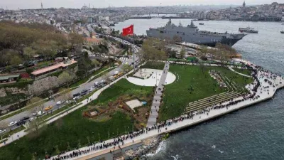 TCG Anadolu'ya akın ettiler