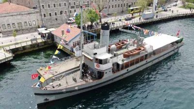 TCG Nusret Müze Gemisi ziyarete açıldı
