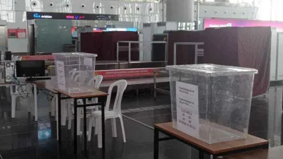 İkinci tur için İstanbul Havalimanı'ndaki seçim sandıkları hazır