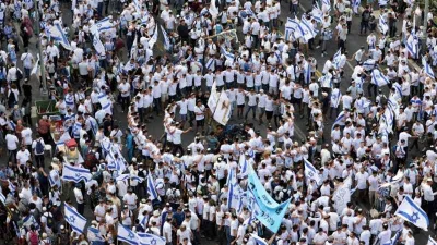 Yahudilerden Kudüs’te ırkçı sloganlar 