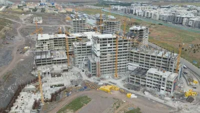 Şanlıurfa Şehir Hastanesi'nde sona yaklaşılıyor