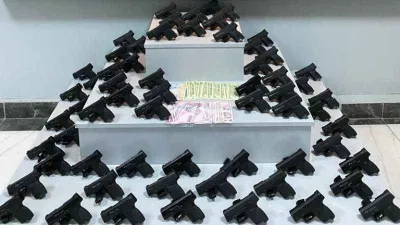  63 ruhsatsız tabanca ele geçirildi