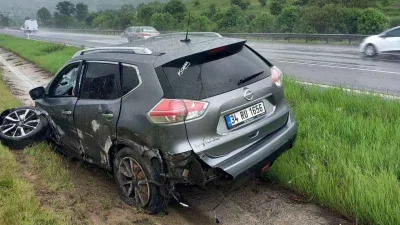 Bolu’da 4 kişilik aile ölümden döndü
