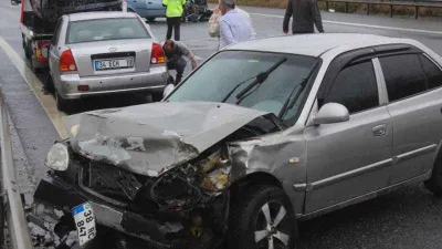 Düzce TEM Otoyolu savaş alanına döndü