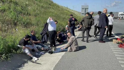 THY personelini taşıyan servis aracı kazaya karıştı: 20’den fazla yaralı