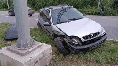 Samsun'da trafik kazası: 2 yaralı
