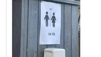 Ünlü tatil merkezi Çeşme’deki 50 TL’lik tuvalet ücreti gündem oldu