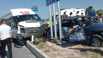 Van 'da trafik kazası: 5 yaralı