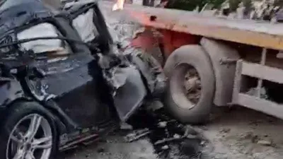 İzmir'de 1 kişinin öldüğü feci kaza güvenlik kamerasında