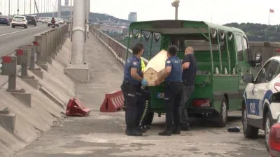 15 Temmuz Şehitler Köprüsü'nde feci kaza