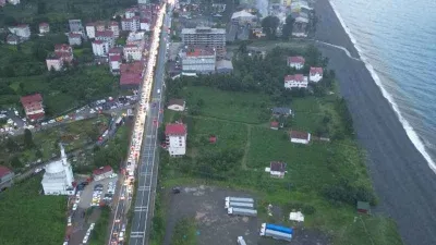 Tır kuyruğu değil telefon kuyruğu