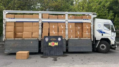 Başkentte, 280 bin paket bandrolsüz sigara ele geçirildi