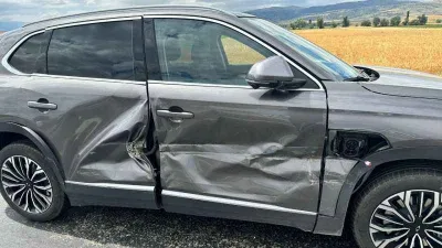 TOGG Afyonkarahisar’da ilk kazasını yaptı