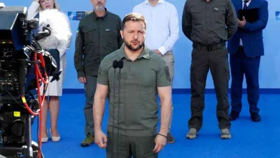 Zelenskiy: “Güvenlik gerekçeleri imkan sağladığı zaman bu NATO davetini alabileceğiz”