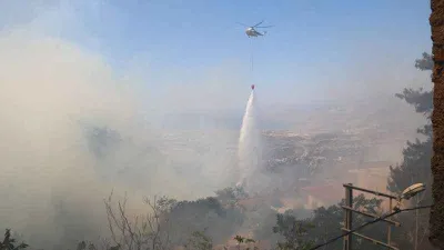 Yangında 26 saat geride kaldı, ekiplerin mücadelesi devam ediyor