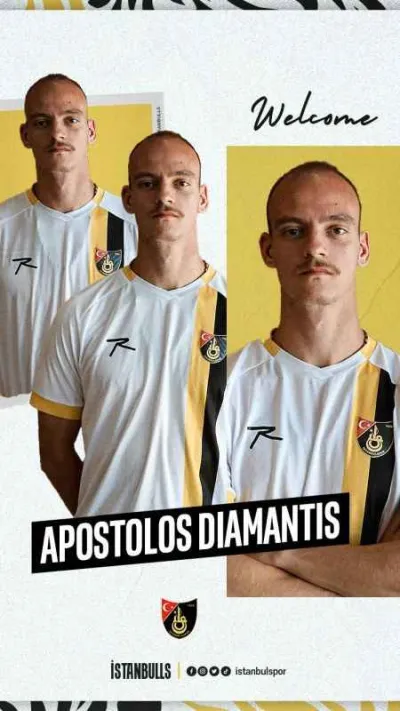 İstanbulspor, Apostolos Diamantis'i açıkladı