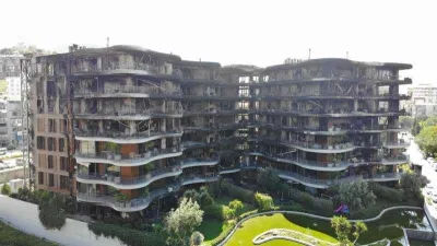 Yanan sitenin sakinlerinden Folkart'a dava