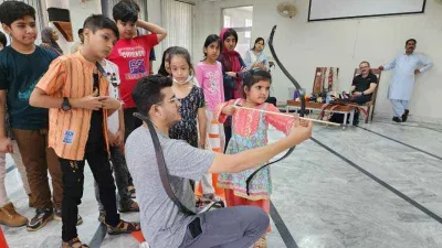 Pakistanlı çocuklar Türk kültürüyle tanıştı