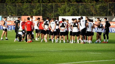 Beşiktaş, KF Tirana maçının taktiğini çalıştı