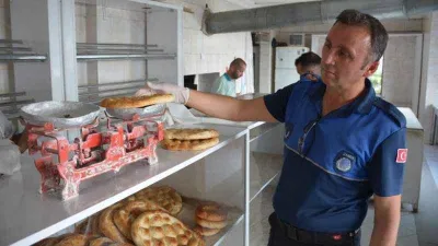 Tokat'ta ekmek gramajı denetimi yapıldı