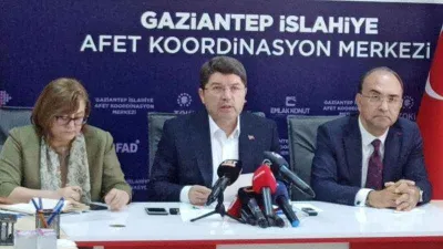 Bakan Tunç, depremin adalet teşkilatında neden olduğu acı bilançoyu açıkladı