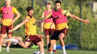 Galatasaray, Zalgiris maçı hazırlıklarını sürdürdü