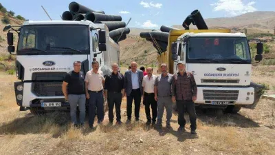 Depremin vurduğu Doğanşehir’de yaralar sarılıyor