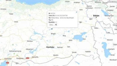 Bingöl’de korkutan deprem