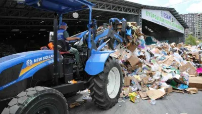 Avrupa Yakası'nın ilk otomatik ambalaj atığı ayrıştırma tesisi Eyüpsultan’da