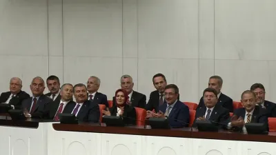  Yeni kabine üyeleri TBMM Genel Kurulu'nda yemin etti
