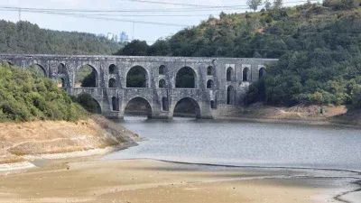 Mega kentte bulunan barajlarda 61 günlük su kaldı