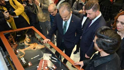 Geleneksel el sanatları sergisi sanatseverleri ağırladı