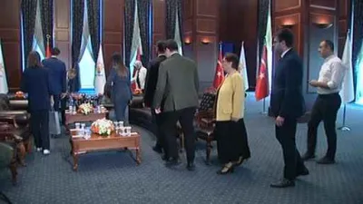  CHP heyeti, AK Parti'yi ziyaret etti