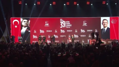 CHP’nin 39. Olağan İstanbul İl Kongresi düzenleniyor