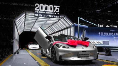 Çin, 20 milyonuncu elektrikli aracı üreterek yeni rekora imza attı