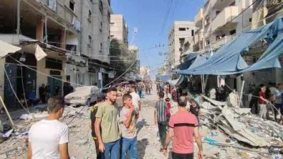 İsrail, Maghazi Mülteci Kampı'ndaki fırını vurdu