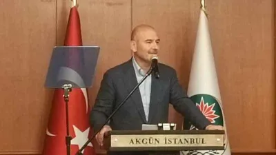 BAKAN SOYLU BULTÜRK'DE KONUŞTU
