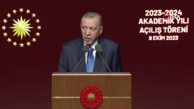  Cumhurbaşkanı Erdoğan'dan üniversite açıklaması 
