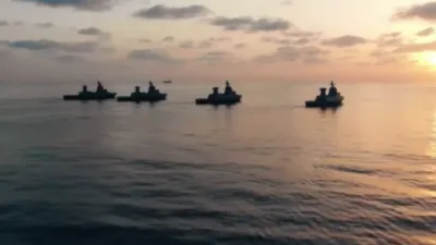 İsrail 4 yeni savaş gemisini ilk kez Kızıldeniz'e gönderdi