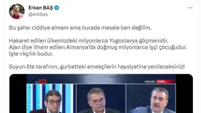 Erkan Baş'tan Destici'ye 'Jusoviç' yanıtı