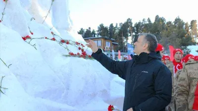 Sarıkamış şehitleri anısına unutulmaz bir gün