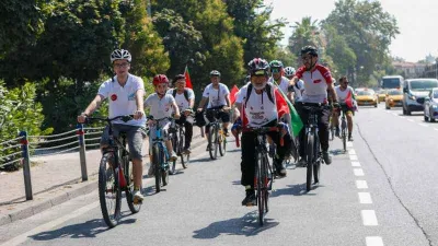 Genç İHH ve Mavi Marmara Derneği’nden 'Kudüs için Pedalla' etkinliği
