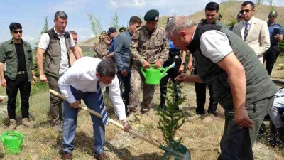 Malatya’da depremde kaybedilen her çocuk için bir fidan 