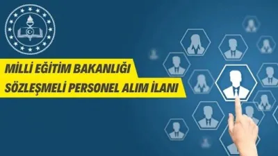 Milli Eğitim Bakanlığı Sözleşmeli Personel Alacak