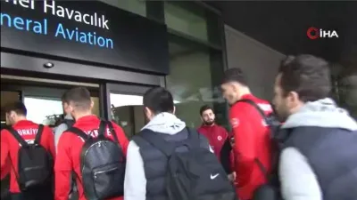 A Milli Futbol Takımı, Ermenistan’a gitti