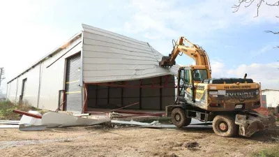 Nilüfer Belediyesi, kaçak yapılarla mücadeleyi sürdürüyor